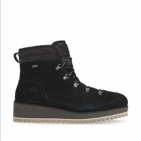 New UGG Birch Waterproof Lace-Up Boot Size 7